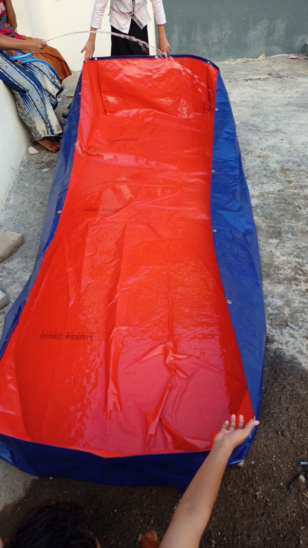 Terpal Kolam Ikan 300x100x50 Tyepe A5 Korea Super  Kualiti  Kolam Ikan Lele