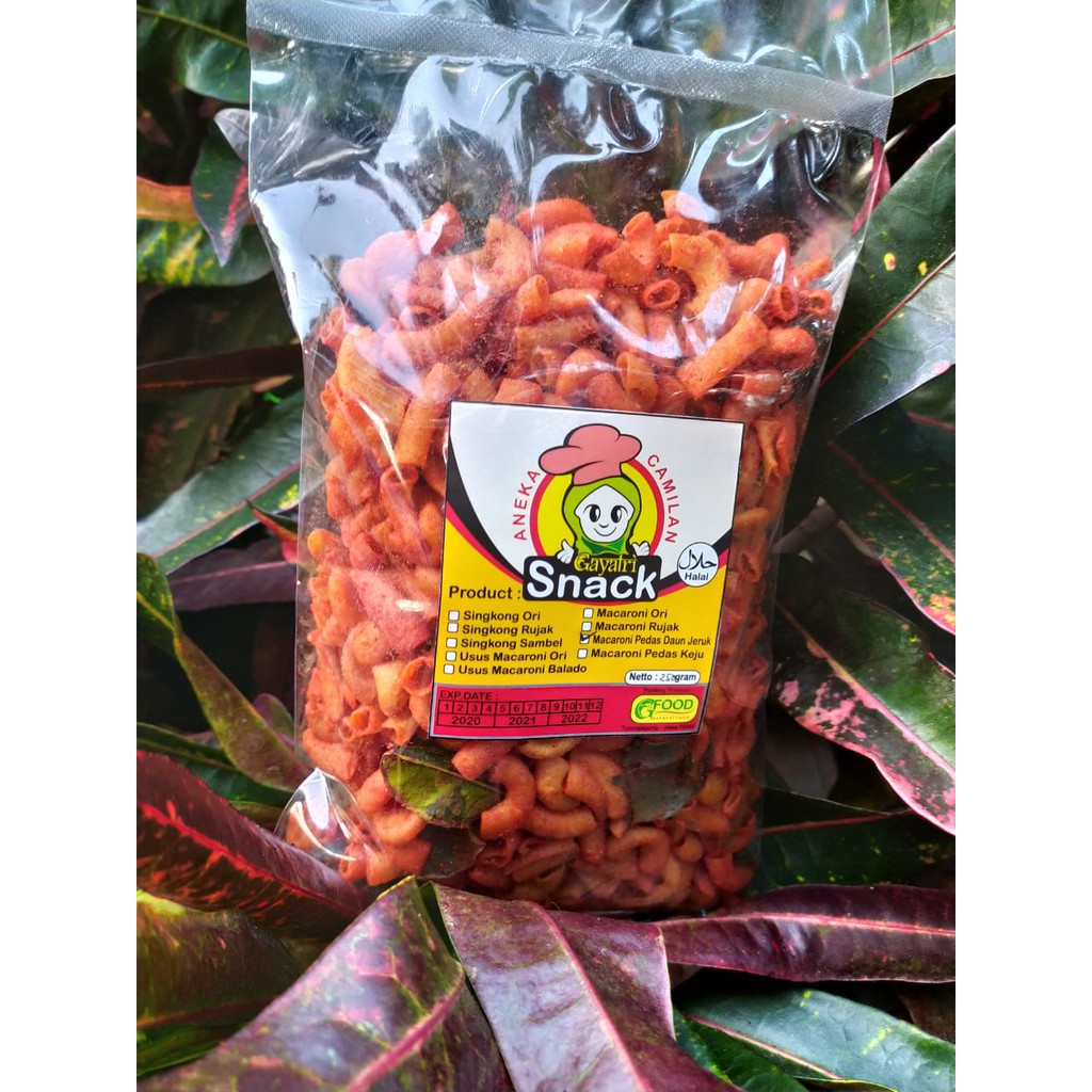 

Macaroni Pedas Daun Jeruk 500gr