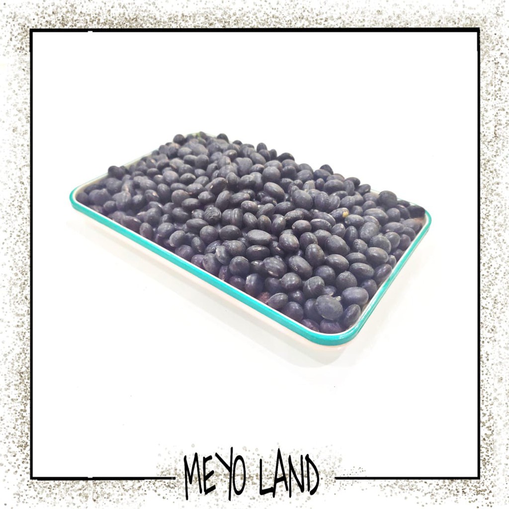

Kacang KEDELAI HITAM 1KG KUALITAS PREMIUM black soy bean 1 KG soybean tausi super repack 1000gr