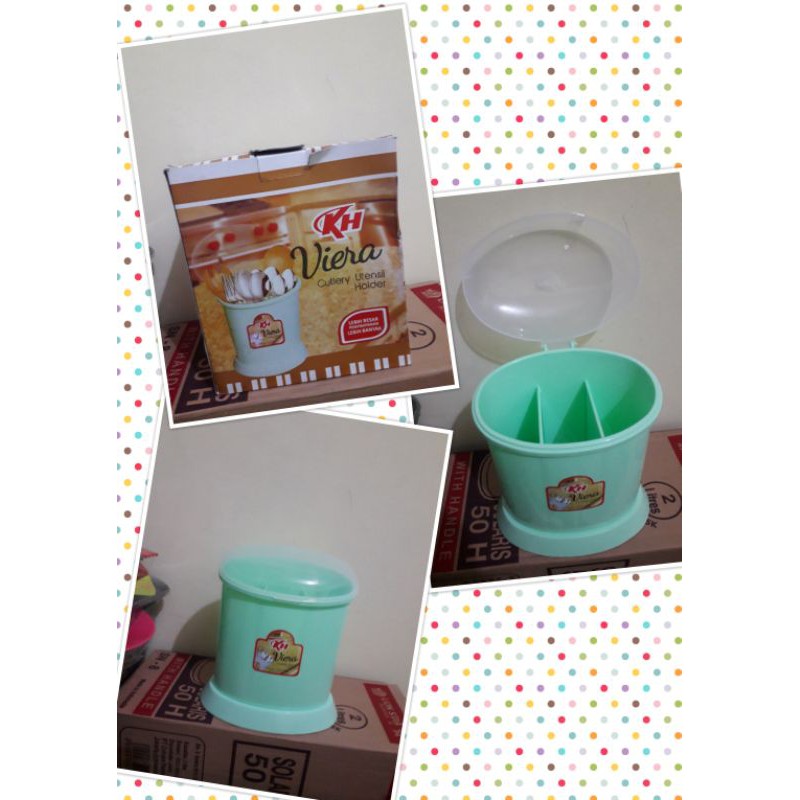 tempat sendok tutup viera