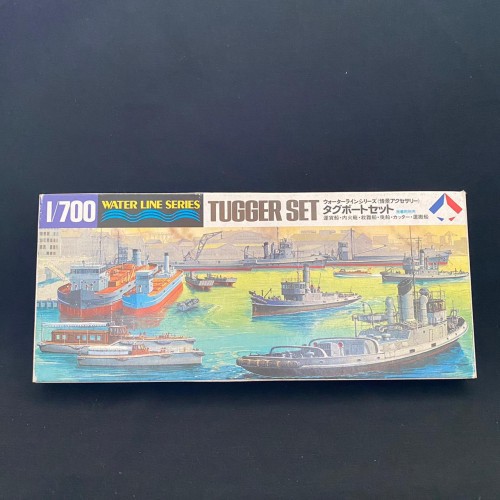 Tamiya / Aoshima Water Line Series Tugger Set Skala 1/700