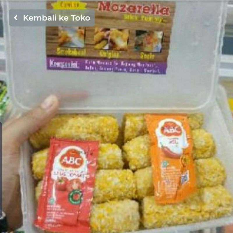 

Mozarella Goreng 16s *