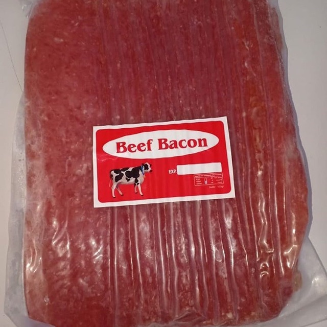 BEEF BACON PREMIUM KEMASAN 1KG