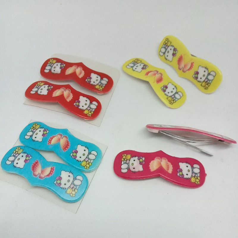 ACC#1 Accesories Jepit pasang Tok Kupu Hello Kitty untuk Anak Balita