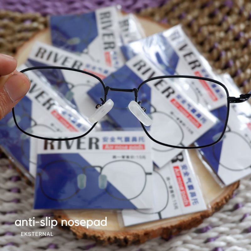 air nose pads/ ganjalan kacamata murah