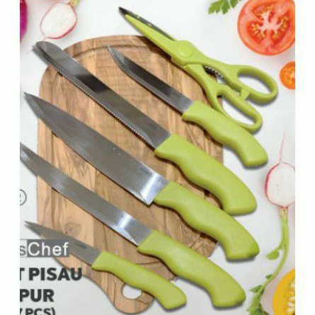 Kris Chef Knife Block / Pisau Set Kris Chef