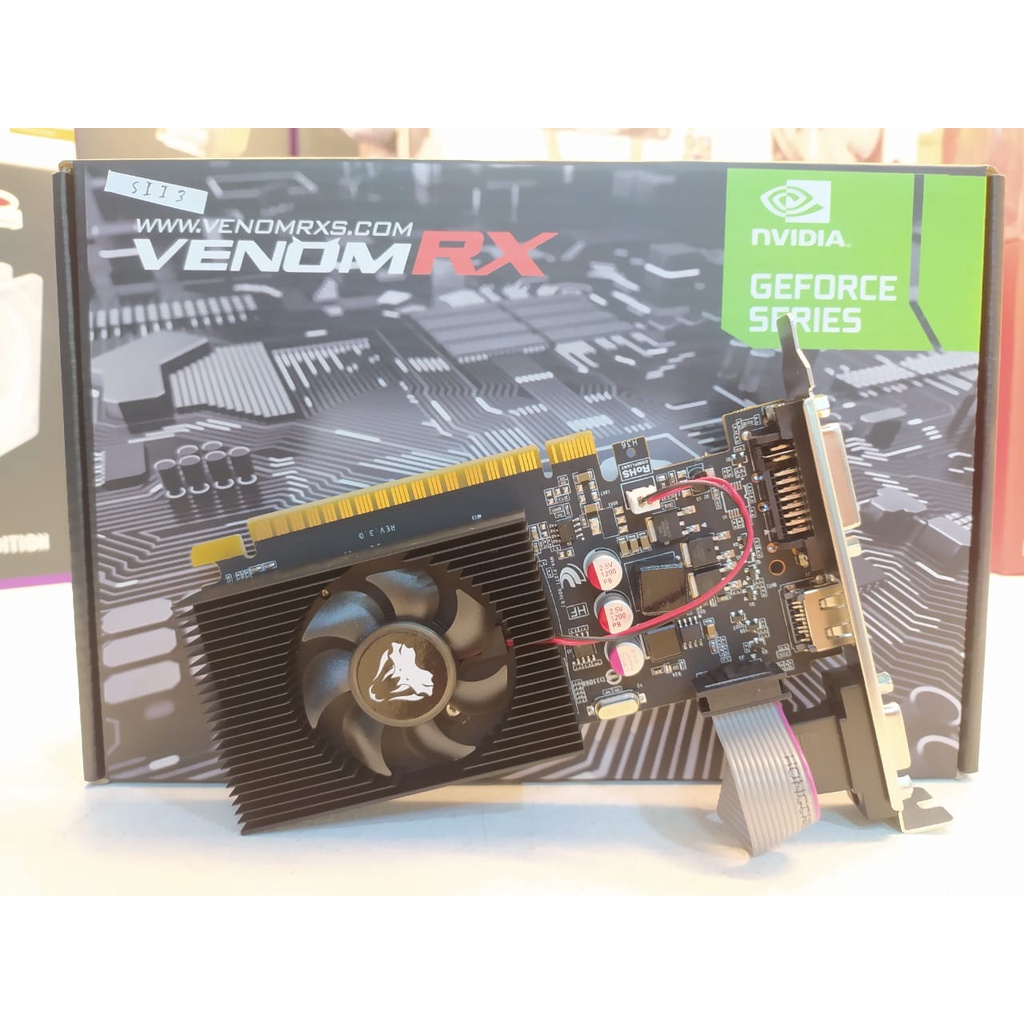 VGA Card VENOMRXS NVIDIA GEFORCE GT 730 2GB / 4GB GDDR3 128bit HDMI,VGA,DVI