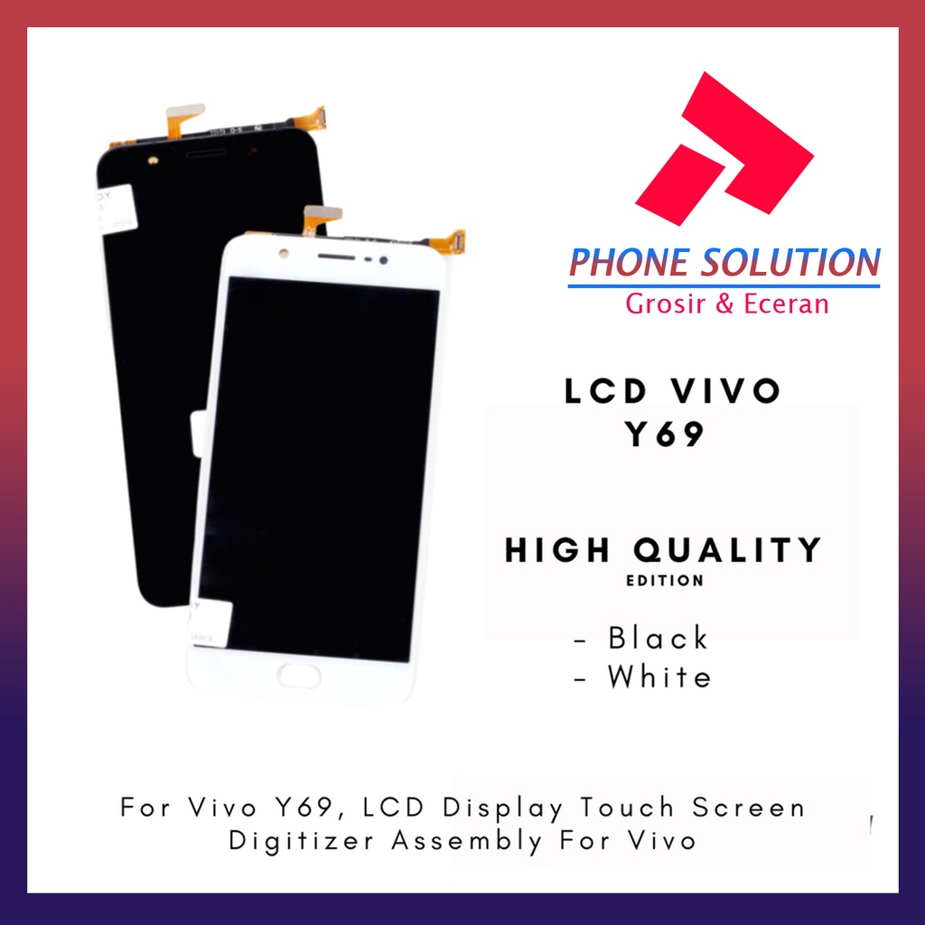 LCD Vivo Y69 ORIGINAL 100% Fullset Touchscreen // Supplier LCD Vivo - Garansi 1 Bulan