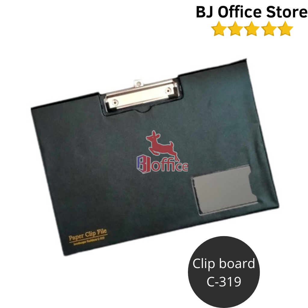 

Papan Ujian Landscape - Clipboard Ukuran Folio Jepit Pinggir
