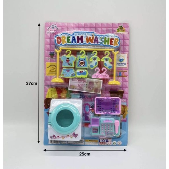 Mainan Set Laundry  Jumbo - Dream Washer Mainan Anak