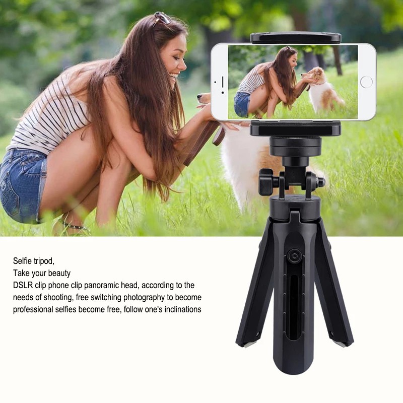 [RO ACC]  TRIPOD SUPPORT MINI TRIPOD PHONE HOLDER STAND HP STRONG MATERIAL UNIVERSAL