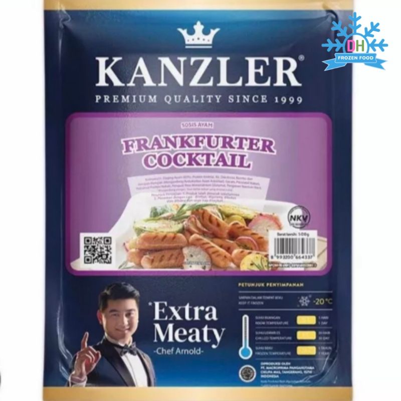 

Kanzler Frankfurter Cocktail | Berat 500 g