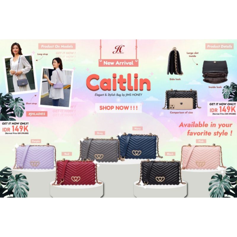 Caitlin Bag Jimshoney/Tas Lucu Buat Kado/Tas Caitlin Jimshoney/Caitlin JH