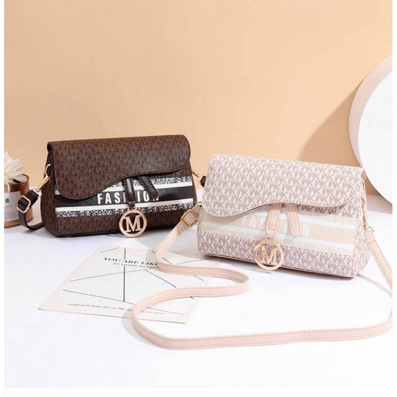 (COD)1060 TAS SELEMPANG WANITA MK IMPORT PREMIUM-TAS WANITA MEDAN HIGH QUALITY-TAS WANITA KOREA KEKI