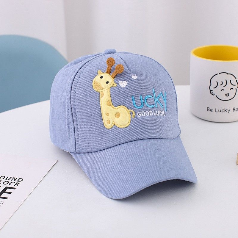 10.10 Topi Anak Lucky Good Luck BordirJerapah / Topi ANAK Jerapah TERMURAH