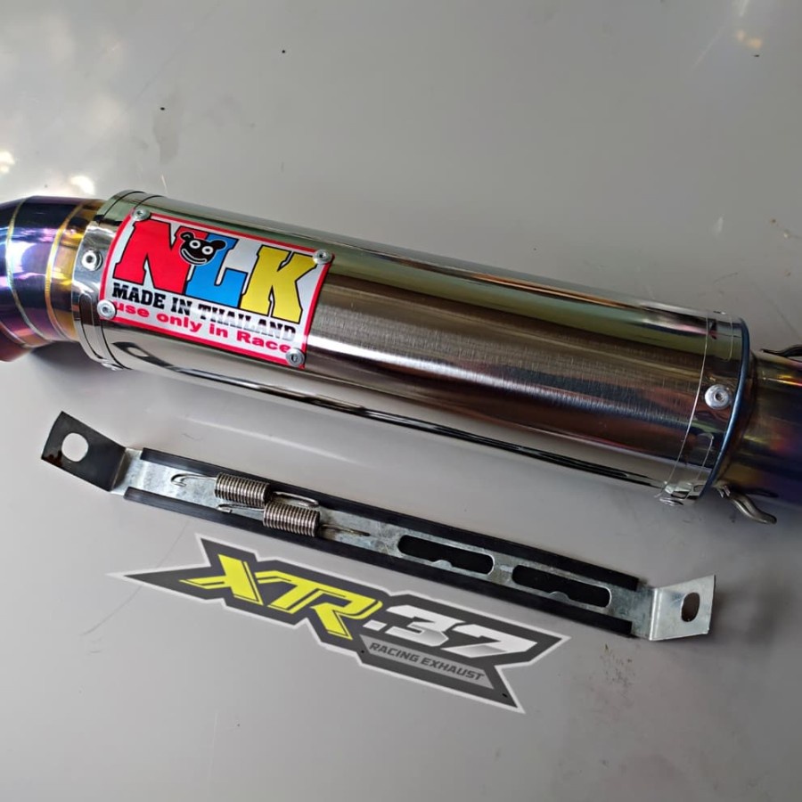 KNALPOT RACING NLK JIGSAW MX KING-FU-SONIC-VIXION DLL SLENCER ONLY BERKUALITAS