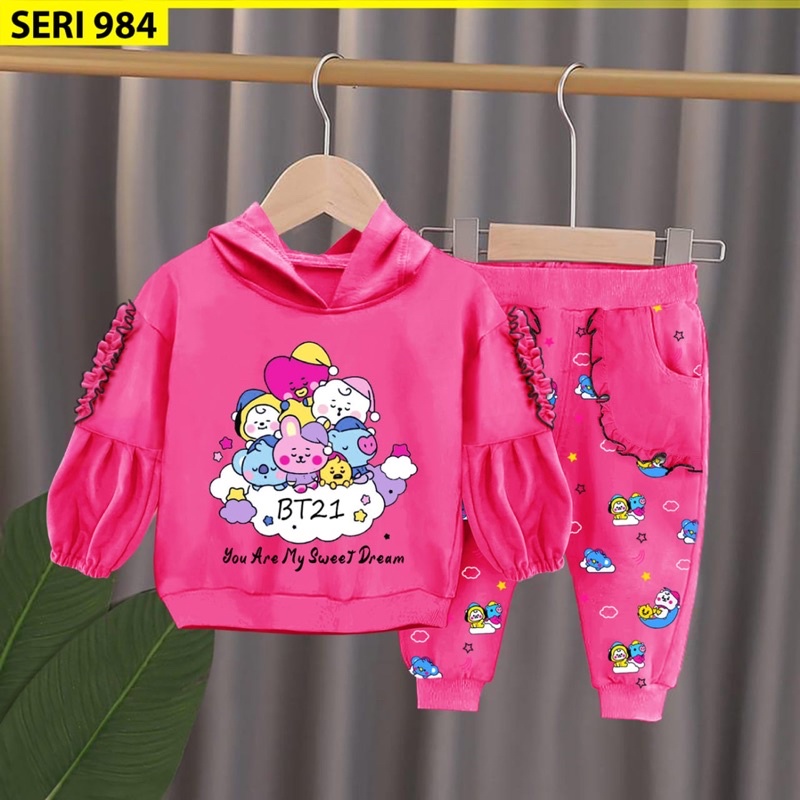 Sweater BT21 Sweater BTS Sweater+Joger Sweater Hodie Setelan BTS 984