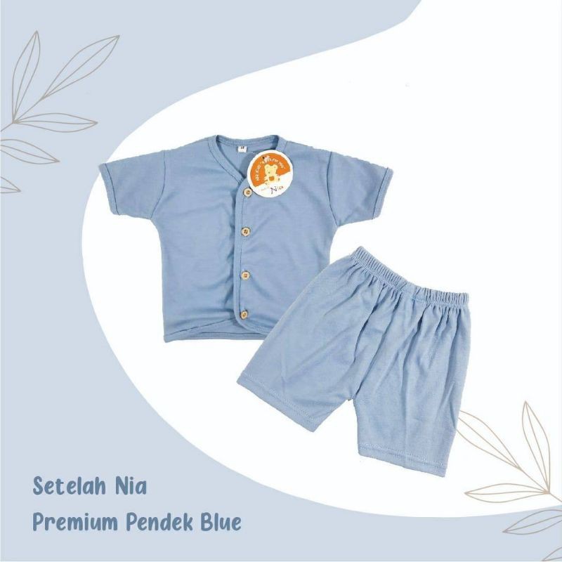 NIA-SETELAN NIA PENDEK PREMIUM-SETELAN BAYI MURAH