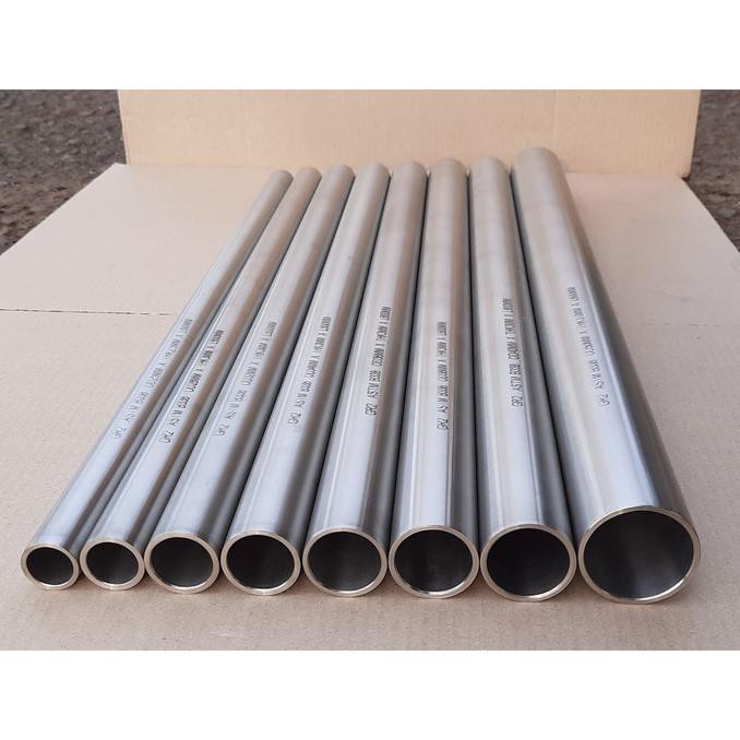 Pipa Titanium / Tabung Titan OD 28mm Grade 2 ASTM B338 New
