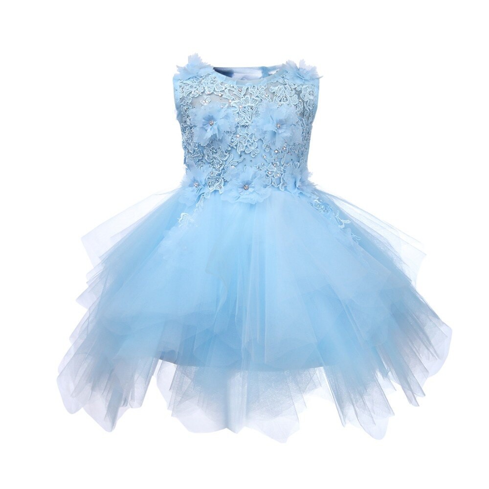 light blue baby dress