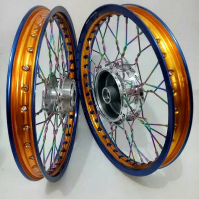 Velg Set TDR Jari Jari Pelintir Tromol Jupiter Z Vega Jupiter Mx Vixion Supra 125 Sonic Satria Fu
