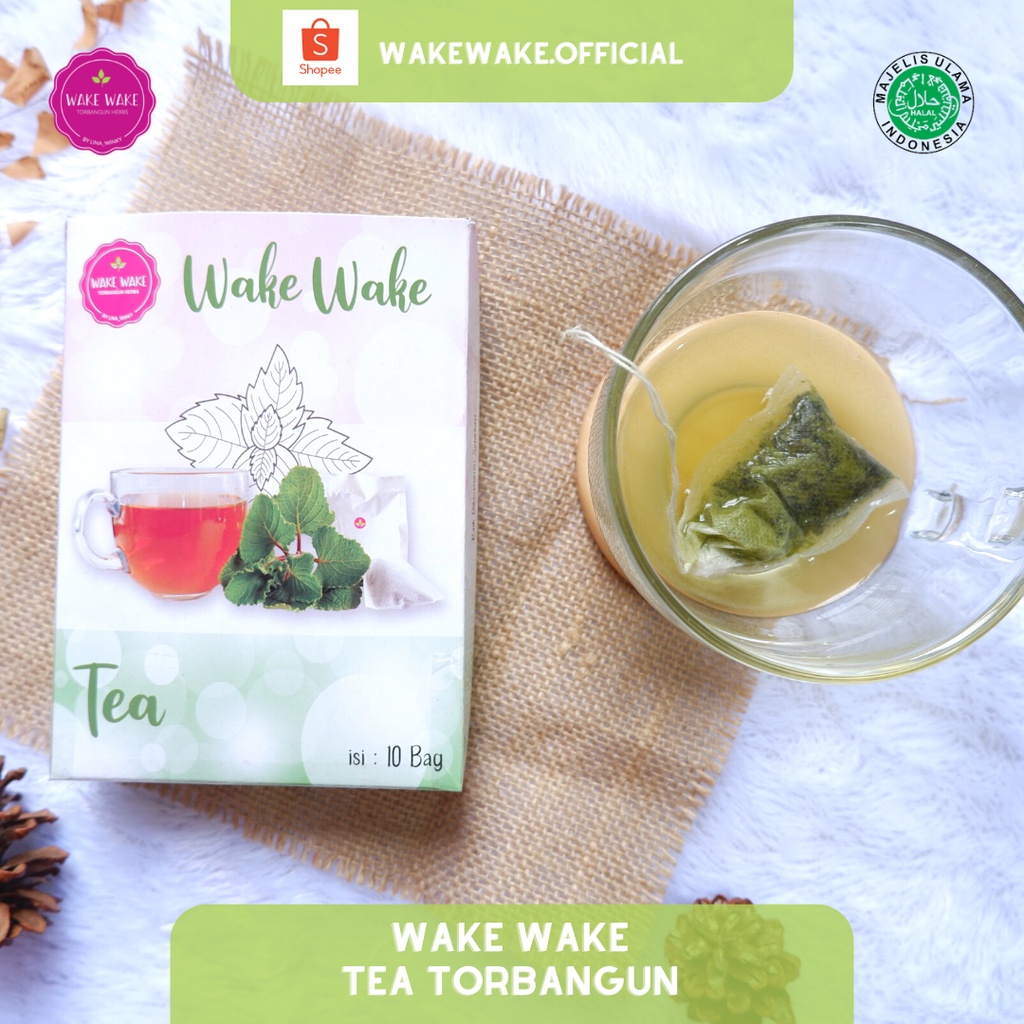 ASI Booster Torbangun - Wake Wake Tea (Daun bangun bangun) - 10 Sachet