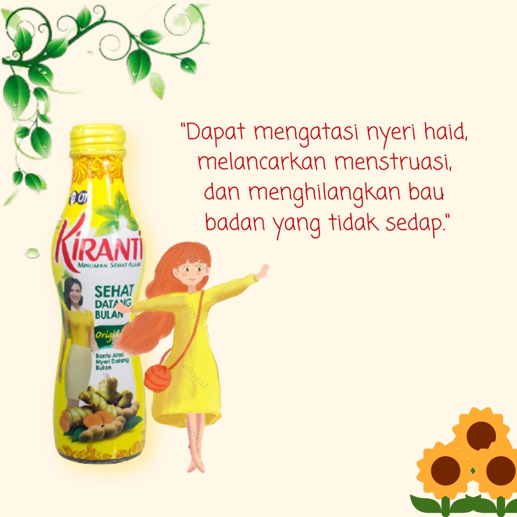 KIRANTI DATANG BULAN 150ML - NYERI HAID