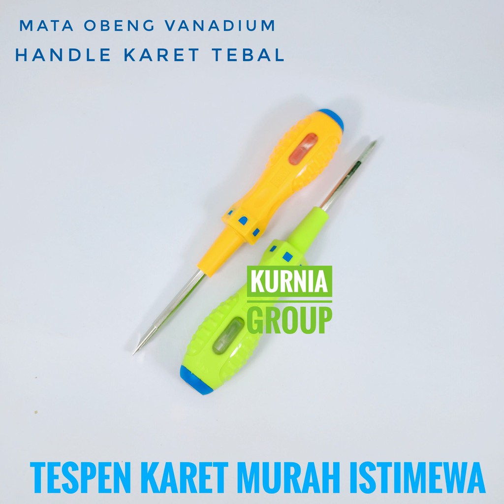 TESPEN KARET BOLAK BALIK VANADIUM KUAT TESTPEN PLUS MINUS TEST PEN OBENG MAGNET TASPEN 220V TERMURAH