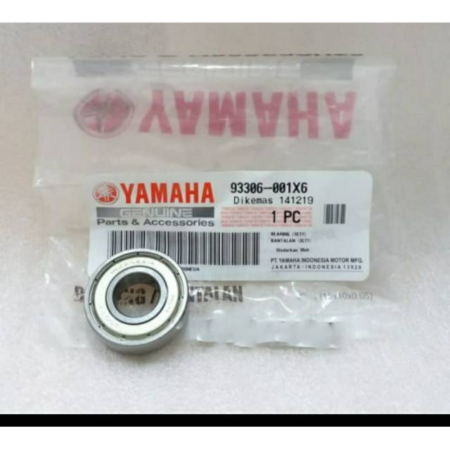 BEARING LAHER NOKEN AS JUPITER MX VIXION LEXI NMAX AEROX 155 MX KING R15 V2 ASLI YAMAHA 93306 001X6