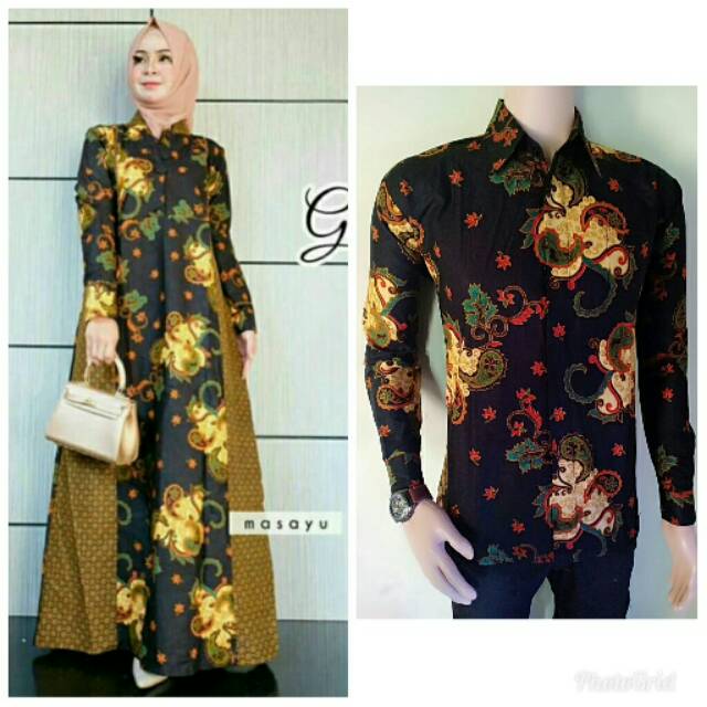 GROSIR BATIK COUPLE GAMIS