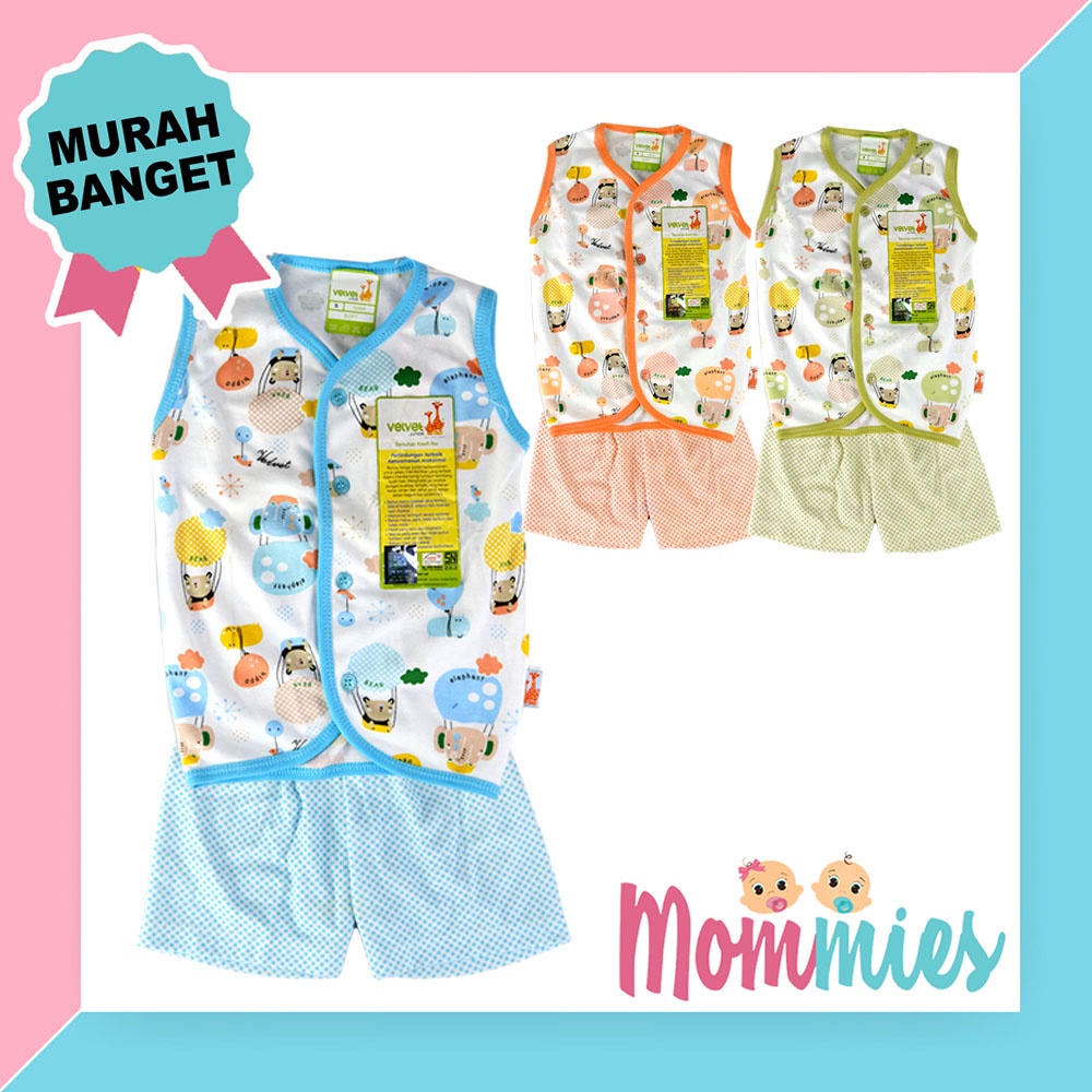 Baju Setelan Bayi/Baju Bayi Velvet Animal