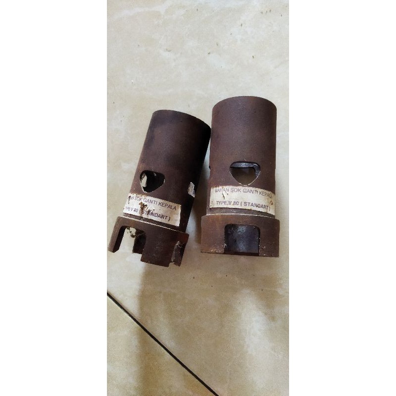 bahan shok ganti kepala yamaha v80 sok2an boring v80