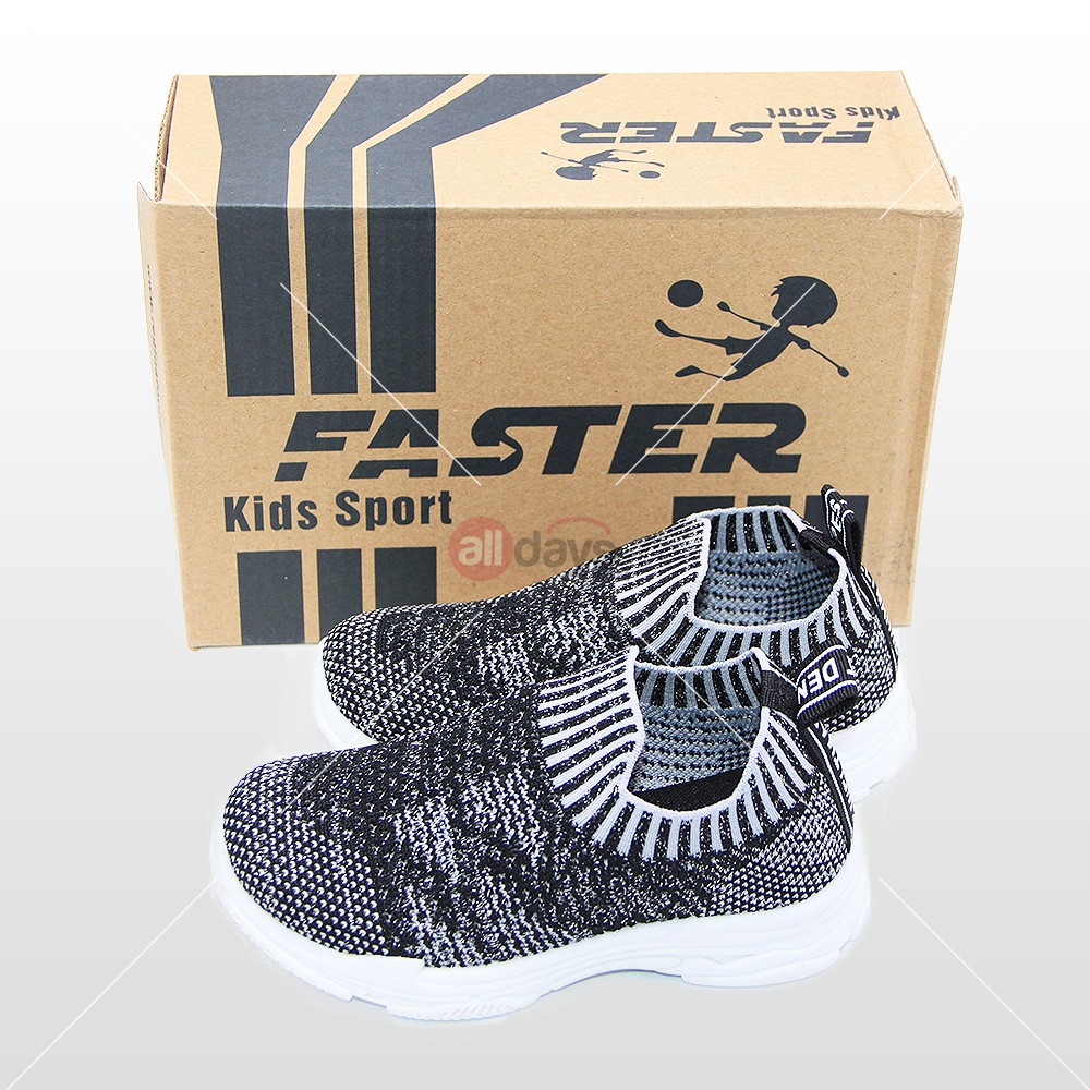 Faster Sepatu Sport Sneaker Anak Unisex 1807-1821 Size 26-31