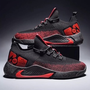Sepatu sneakers pria korea sneakers hitam 2022