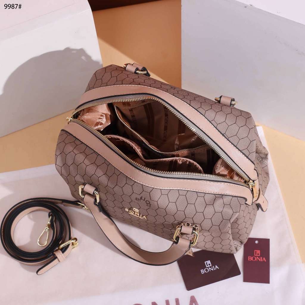 Bo Satchel Bag With Sling Bag #9987