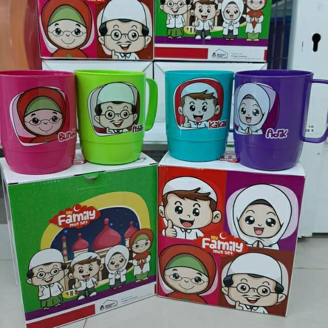 MY FAMILY MUG SET / MUG FAMILY SET