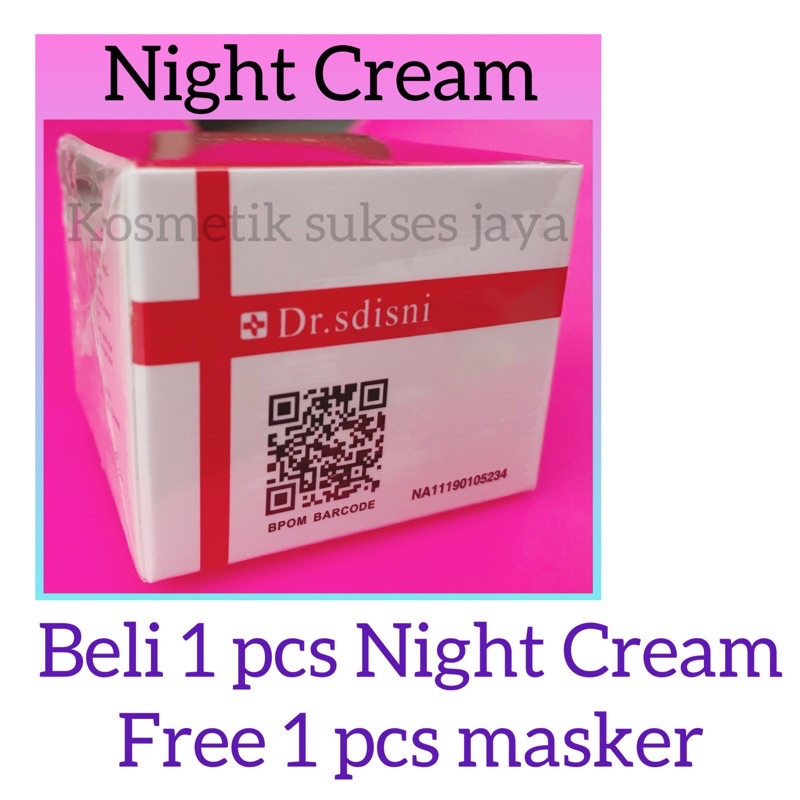 Dr Sdisni (Night Cream / cream malam)