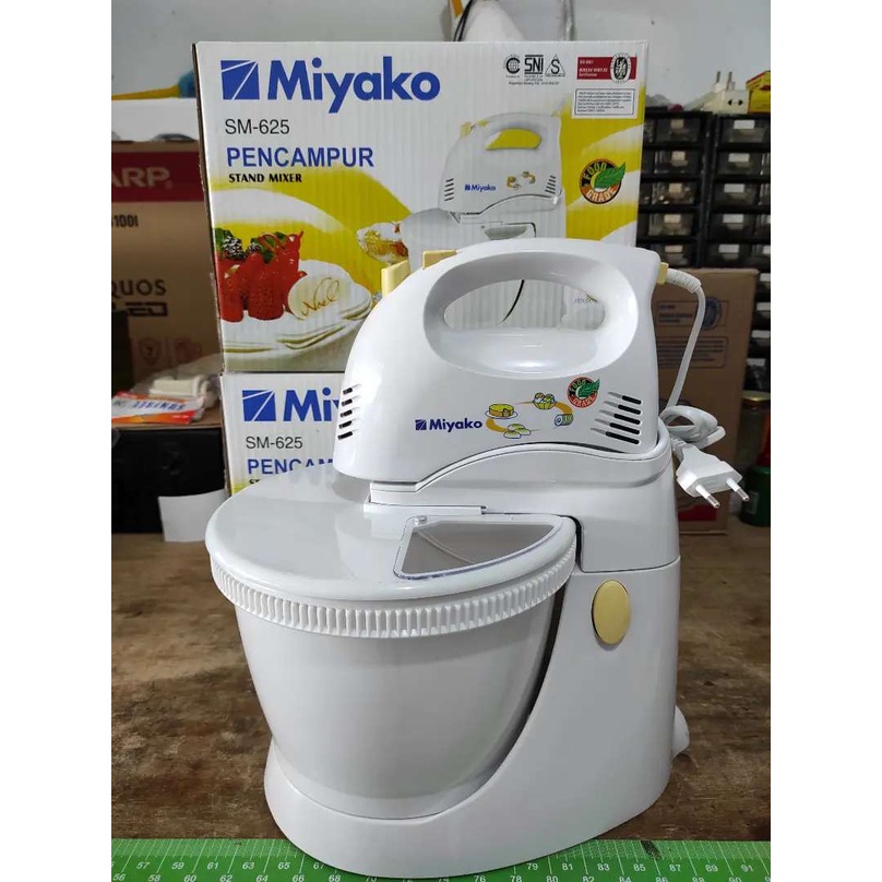 Stand Mixer Miyako HM 625 5 Kecepatan Garansi Resmi ORIGINAL NEW PROMO