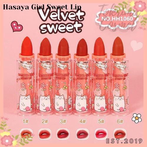 (CYBER) COD PERPCS Hasaya Girl Lipstick Sweet Lip