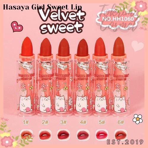 (CYBER) COD PERPCS Hasaya Girl Lipstick Sweet Lip