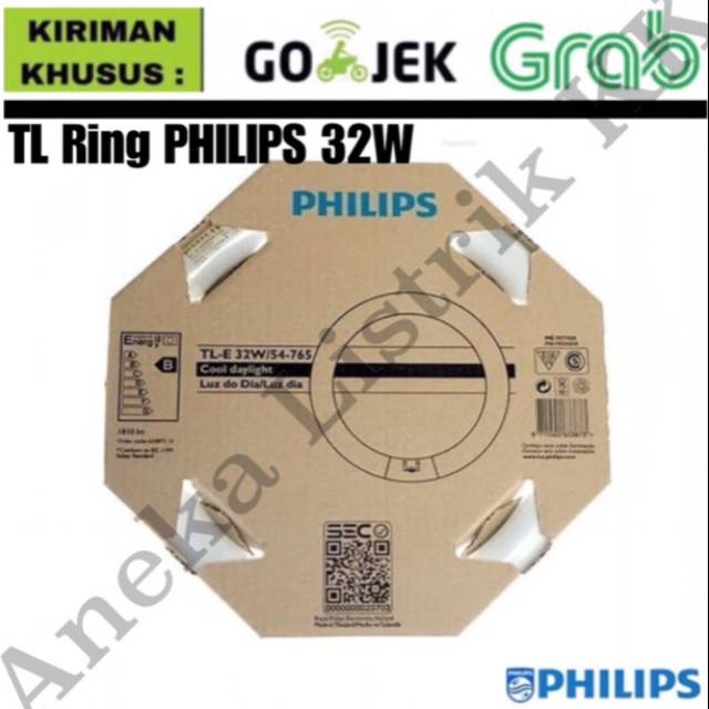 PHILIPS TL RING 32W Lampu Bulat 32Watt Donat 32 W Watt PUTIH