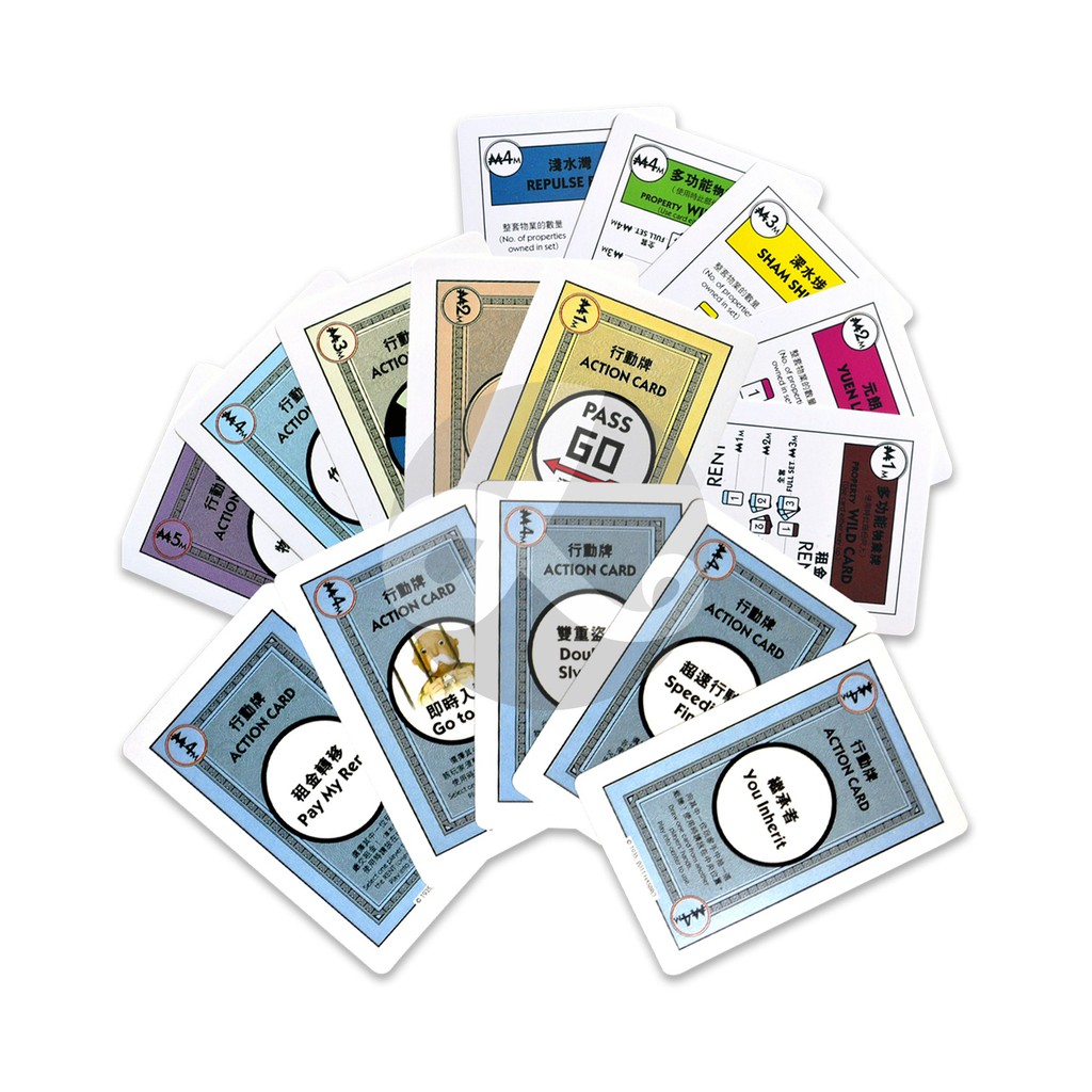 Kartu Monopoli / Monopoly Deal Expansion (130 cards)