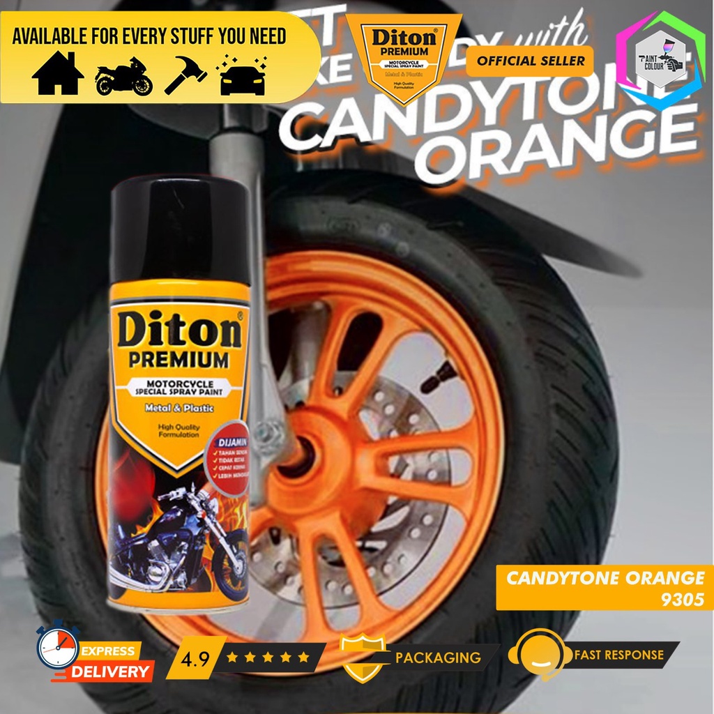 cat motor diton premium 9305 candy tone orange