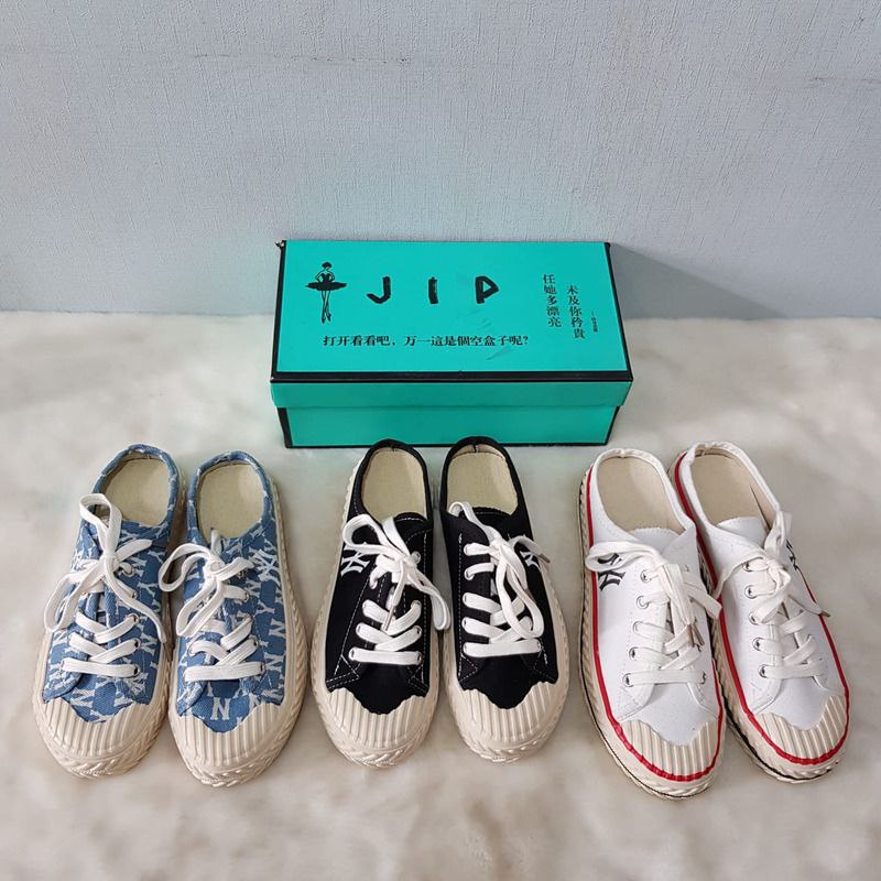DDS1013 Sneakers Wanita Korea Import Sepatu Tali Kekinian Wanita-8