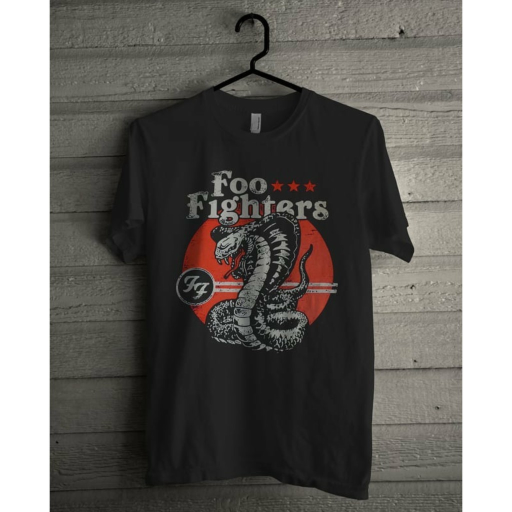 FOO FIGHTERS Band T-Shirt - Kaos Band Music Original