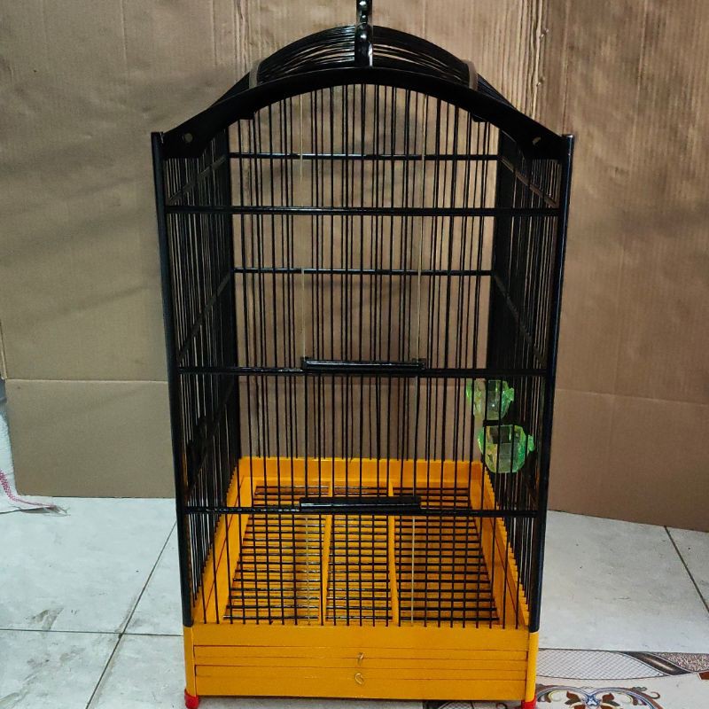 Sangkar Kotak ORIQ Kombinasi Yellow