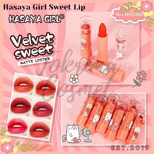 PER PC LIPSTIK Hasaya Girls Sweet Lip [HH-1060]