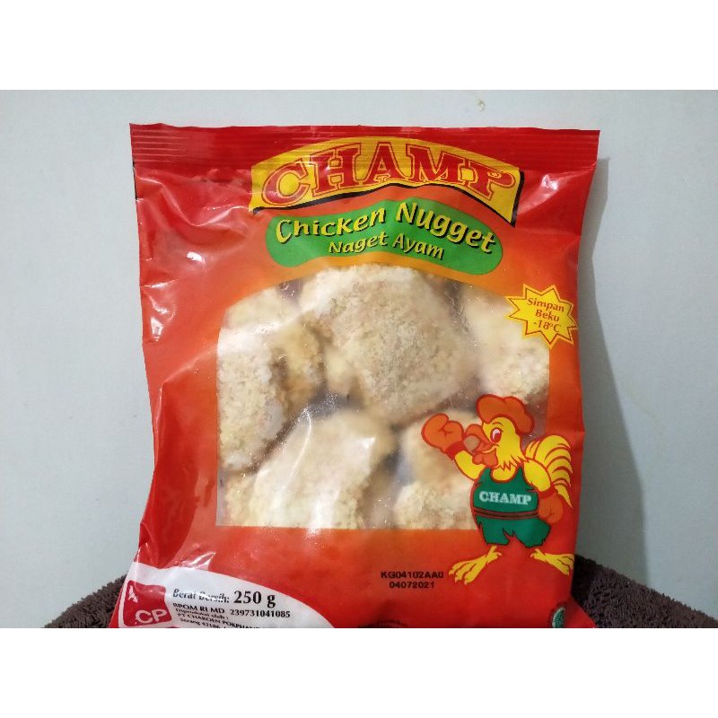 

Nugget champ 250gram
