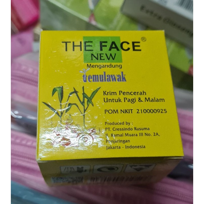 CREAM TEMULAWAK THE FACE BPOM