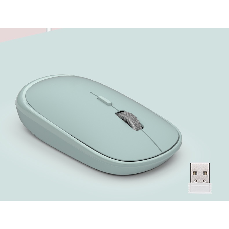 bonkyo Wireless Optical Mouse Dan Minimalism - MSE6-MSE7/Green